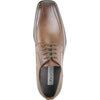 BRAVO Men Dress Shoe MILANO-3 Oxford Shoe Brown